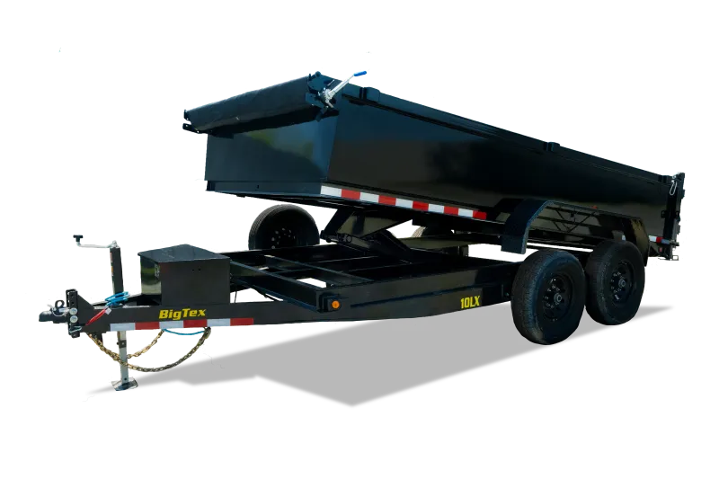 6×12 hydraulic dump trailer
